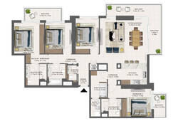 4 bedroom apartment